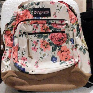 Floral Jansport Backpack